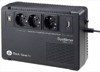 Источник бесперебойного питания Systeme Electric (BVSE600RS) Back-Save,600VA/360W,Line-Interactive,AVR,3xSchuko,USB ― "Сплайн-Технолоджис"