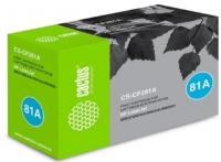 Картридж Cactus CS-CF281A (HP 81A) черный для HP LJ M604dn/M604n/M605dn/M605n/M605x/M606dn/M606x/M630dn/M630f/M630h/M630z (10500 стр.) ― "Сплайн-Технолоджис"