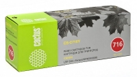 Картридж Cactus CS-C716Y (Cartridge 716) желтый для Canon LBP 5050 i-Sensys/5050n/MF8030/8030cn/8040/8040cn/8050/8050cn/8080/8080cw (1500 стр.) ― "Сплайн-Технолоджис"