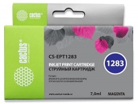 Струйный картридж Cactus CS-EPT1283 (T1283) пурпурный для Epson Stylus Office BX305/Epson Stylus S22/S125/SX125/SX130/SX230/SX235/SX235w/SX420 (7 мл) ― "Сплайн-Технолоджис"